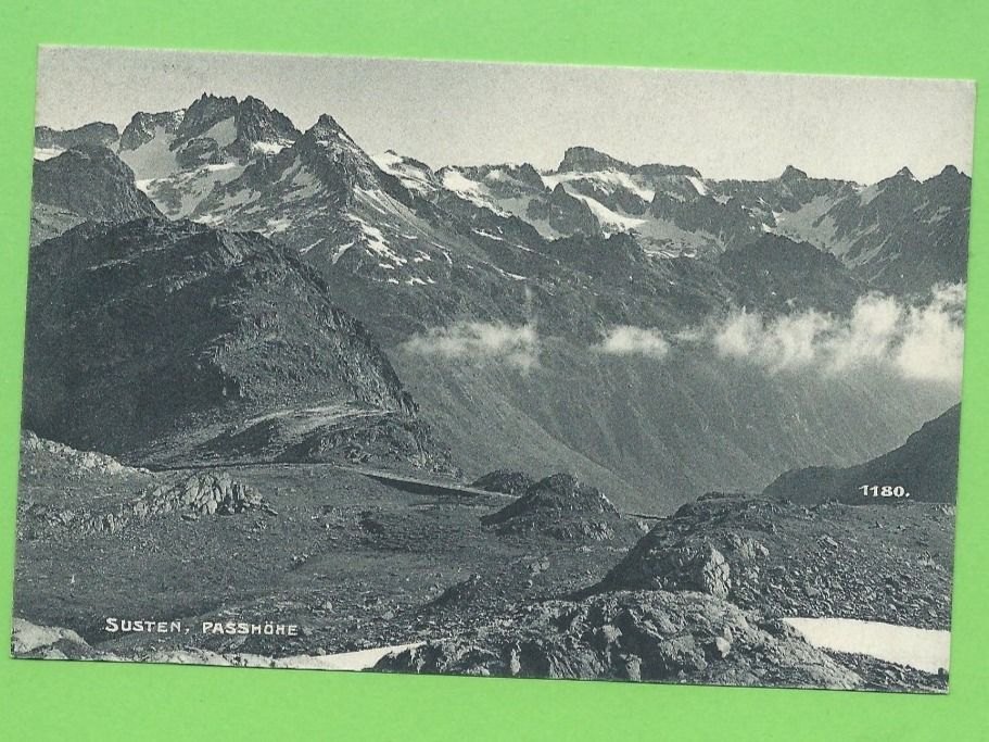 Cartoline postali: Susten, Passhöhe – Usato da Zürich venduto da t24_de