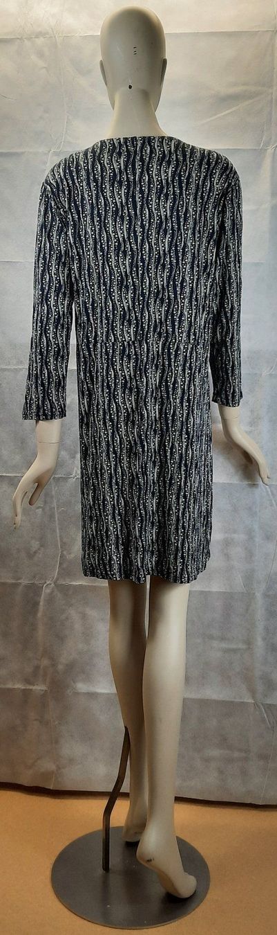 Kleider: Midikleid Tunika elegant lang dunkelblau Gr. 44 – Gebraucht aus Seuzach von VT-Collections1 4