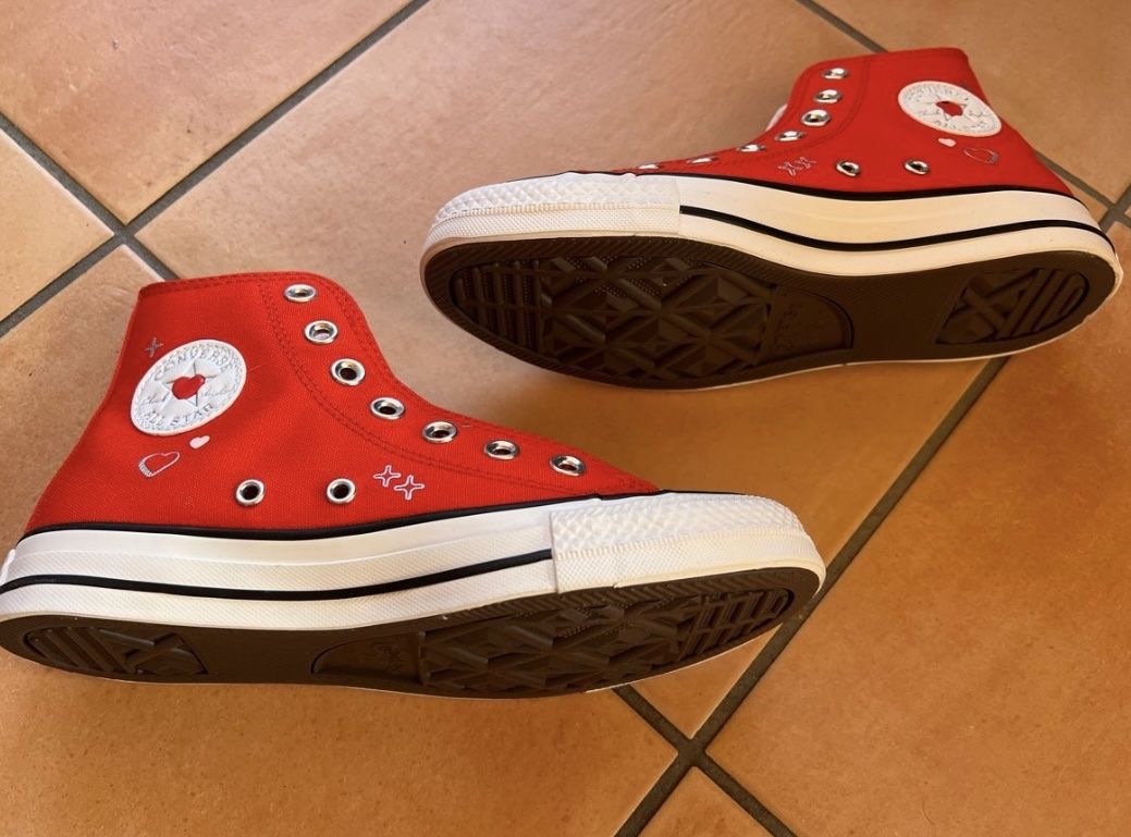 Converse Scarpe da donna: Converse Rot, Gr. 36.5, Neu – Nuovo e nell'imballaggio originale da Grindelwald venduto da wand_24 3