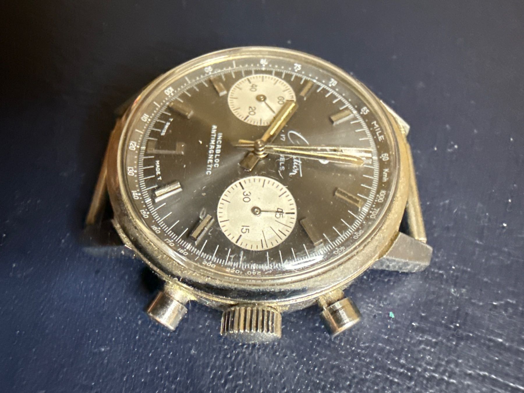 Orologi: Creation Vintage Chronograph 35 mm – Usato da Pfeffingen venduto da Allhandelklgwatches 1