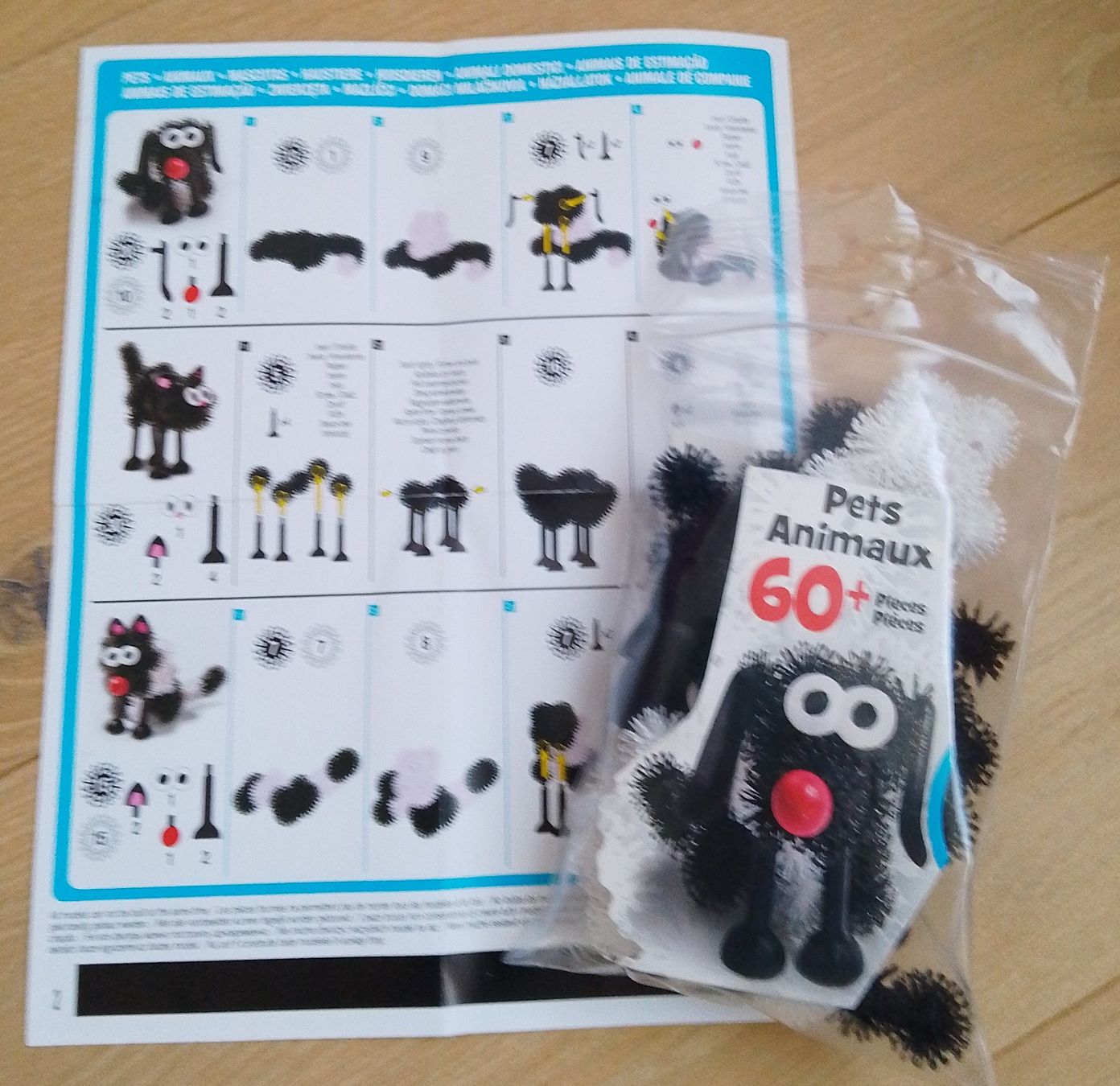 Kit bricolage: Bunchems Pets Animaux 60+ Teile – Usato da Wohlen AG venduto da salamanderspielwaren 5