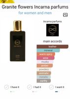 Incarna Granite Flowers Profumo Unisex, Autunno🍁