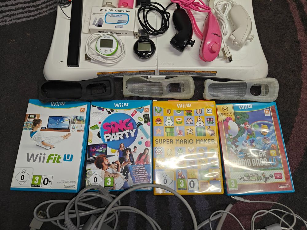 Nintendo Wii U mit viel Zubehör | Kaufen auf Ricardo