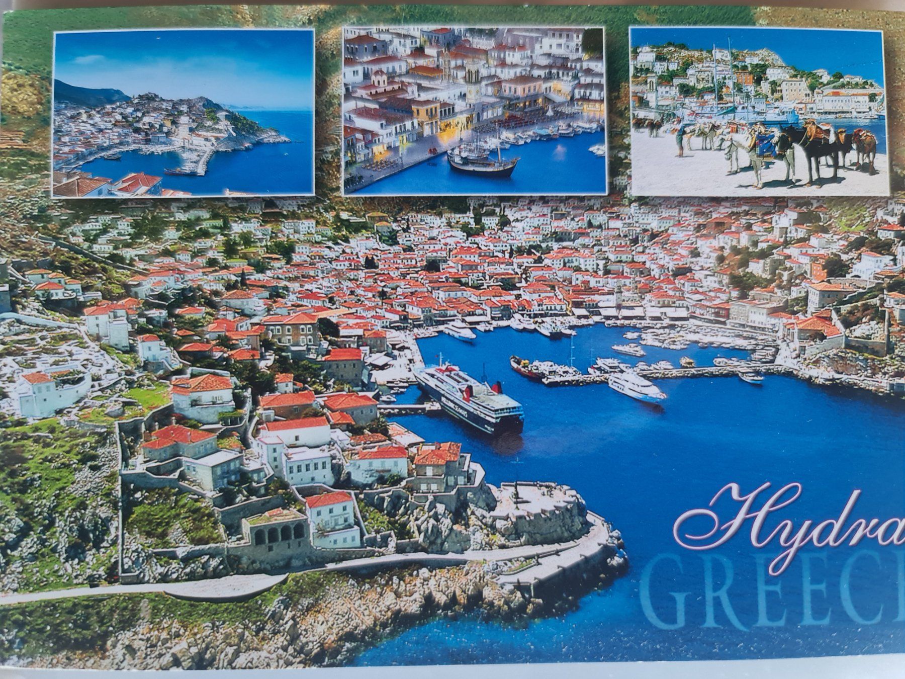 Ansichtskarten: Hydra Griechenland Postkarte – Gebraucht aus Dintikon von Vexi