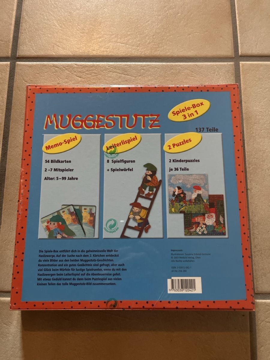 Giochi: Muggestutz Spielbox 3 in 1 – Nuovo e nell'imballaggio originale da Glarus venduto da chr_s287 1