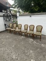 6 Holzstühle Polsterstühle 