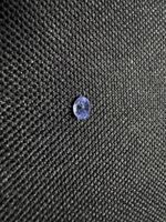 Tansanit, facettiert, 0.35ct, 4.8 x 3.9 mm