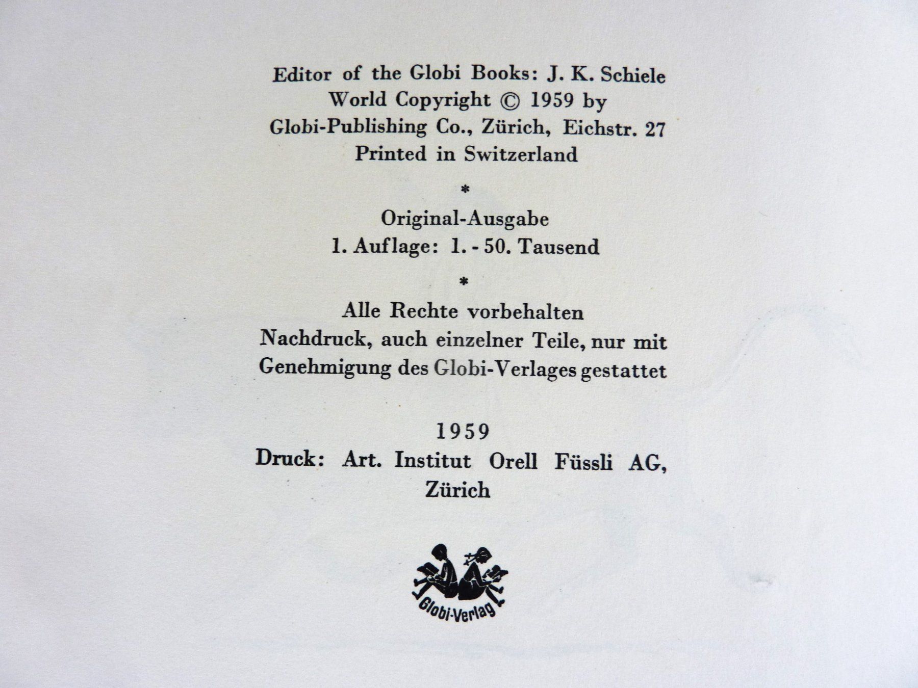 Comics: Globi im Land der Spanier, 1. Auflage 1959 – Gebraucht aus Lustmühle von kloster46 3
