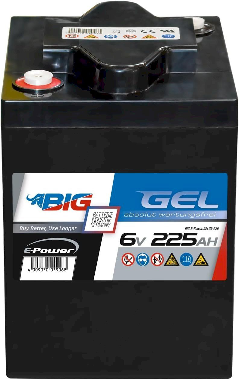 Batterien: BIG E-Power GEL 6V 225Ah – Neu und originalverpackt aus Bottighofen von zaap