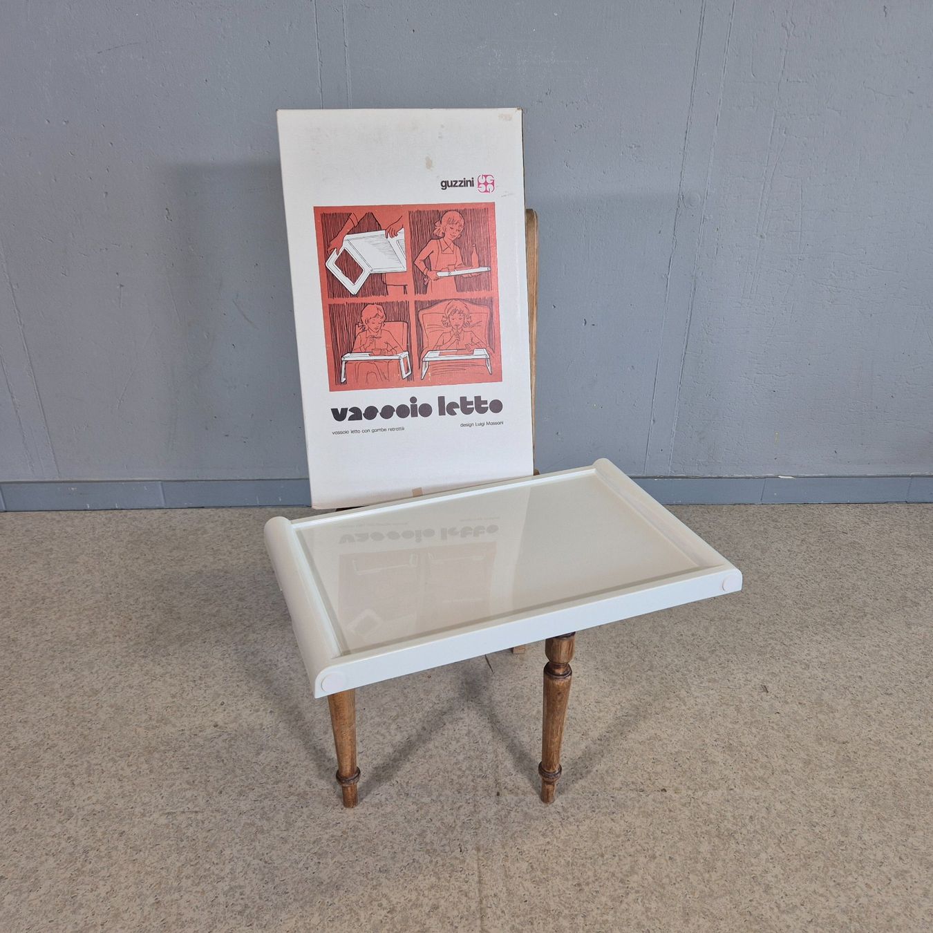 Piatti di portata: Vintage Guzzini Bett - Tablett Service Tableau mit OVP – Usato da Nottwil venduto da Wondewa-Shop 2