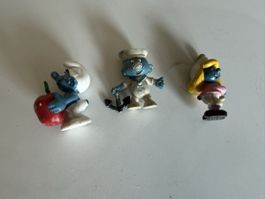 Schlümpfe Figuren Konvolut, Vintage, top Zustand, Sammler 58