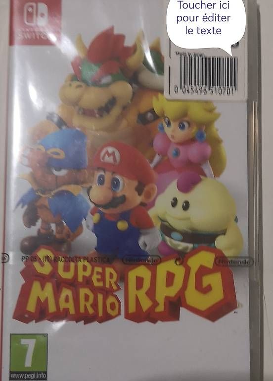 Jeux: Super Mario RPG fr  – D'occasion à Lausanne par Gls_j