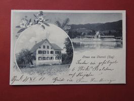 Gruss aus Oberwil Gasthaus zum Kreuz / ZUG !