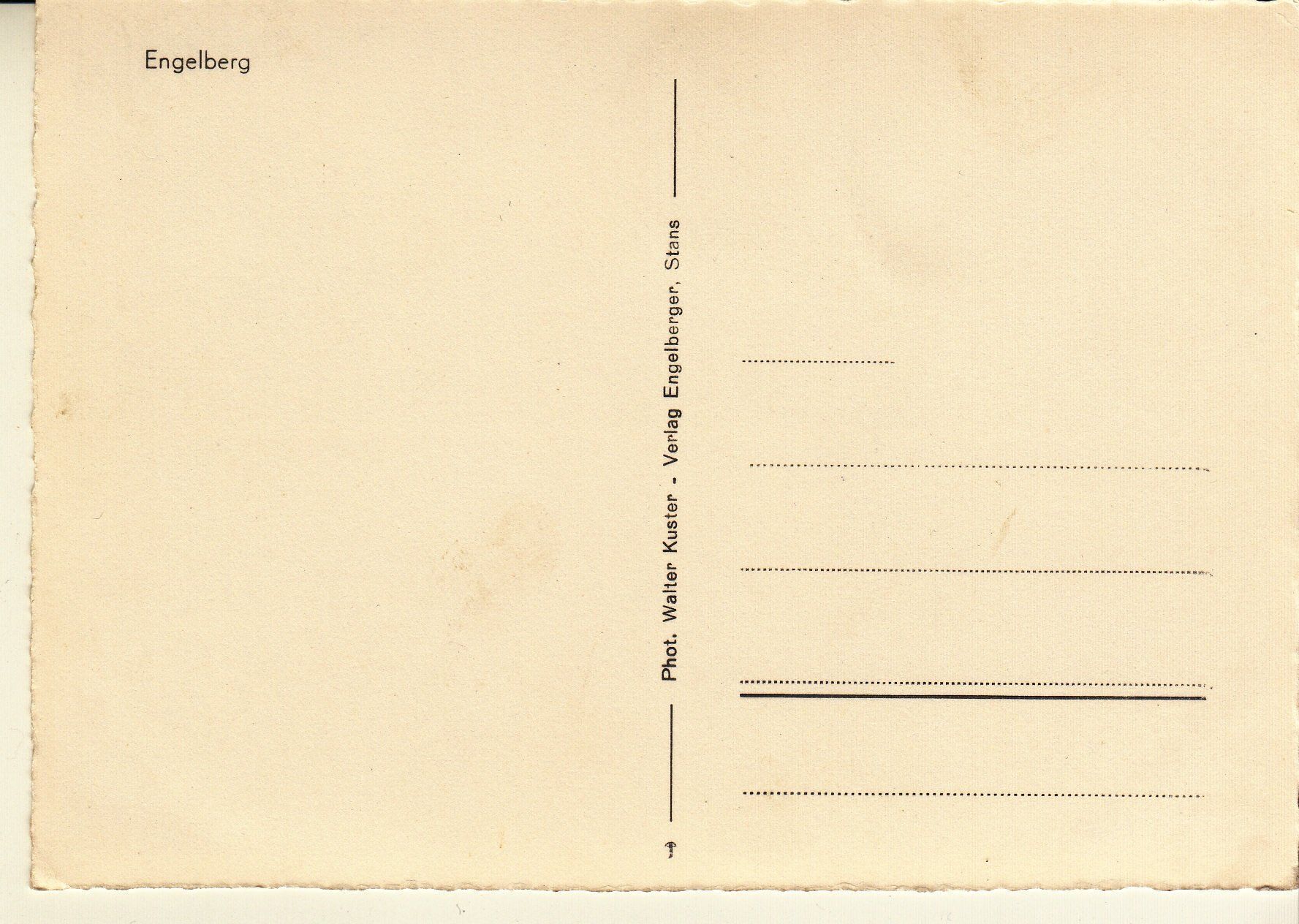 Cartoline postali: Engelberg – Usato da Flaach venduto da Monisoldshop 1
