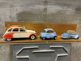 Citroen 2cv bmw isetta Messerschmitt kr200 sarotti 
