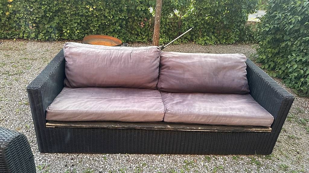 Divani: Grosse Rattan Lounge Gratis – Usato da Uster venduto da Neonschwarz