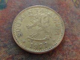 FINLANDE  10  Pennia  1977