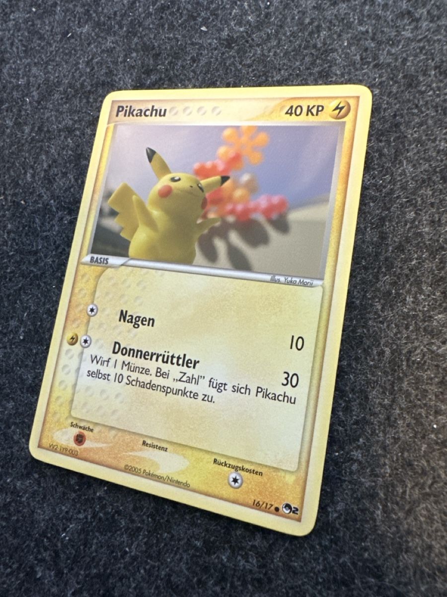 Cartoline: Pikachu 16/17 POP Series 2 2005 – Usato da Uster venduto da Neonschwarz