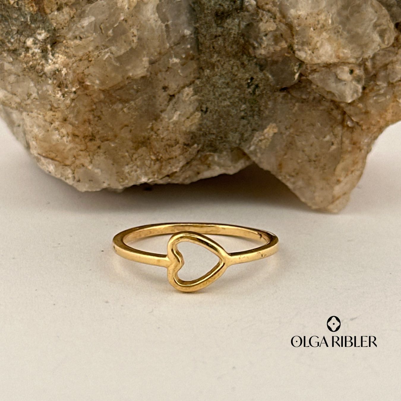 Olga Ribler Anelli: Feiner Silber Ring 925 mit Herz Grösse 56 – Nuovo (secondo la descrizione) da Luzern venduto da Schmuckoutlet 1