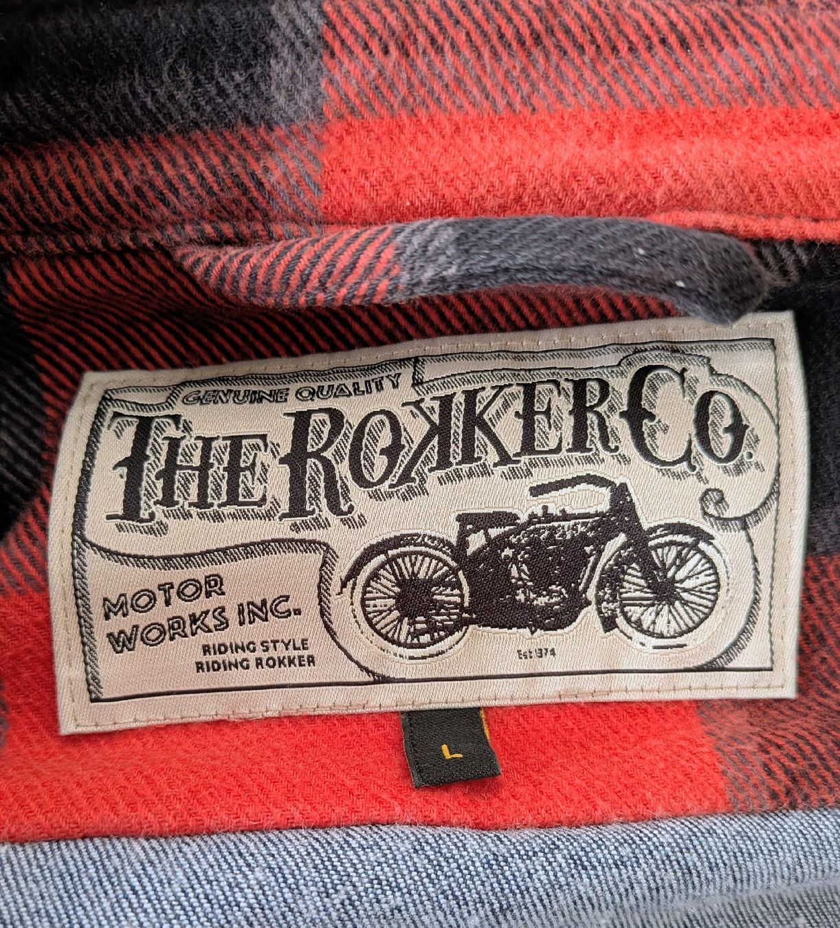 Rokker Camicie: Rokker Rider Shirt. Large – Nuovo (secondo la descrizione) da Nyon venduto da bwu_wt6t 2