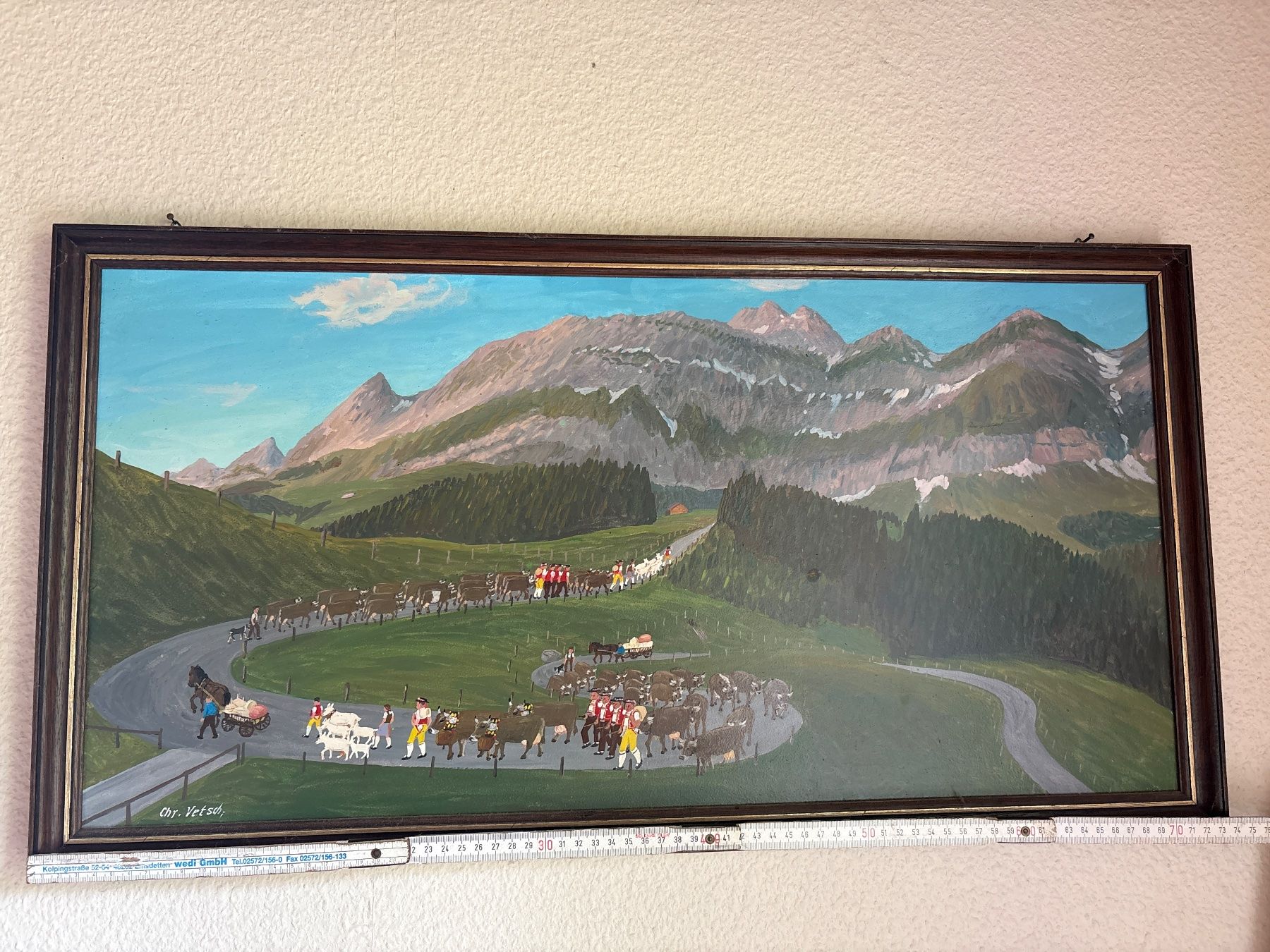 Tableaux: Vetsch Gemälde – D'occasion à St. Peterzell par Knufi10 3