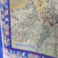 Wolle Seide Stoff von Radical Chic L:1.51x1.4m Mosaik Panel