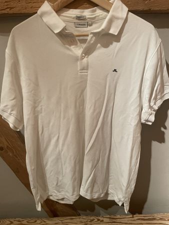 J.Lindeberg Polo Shirt Weiss Herren Gr. XL – Regular Fit