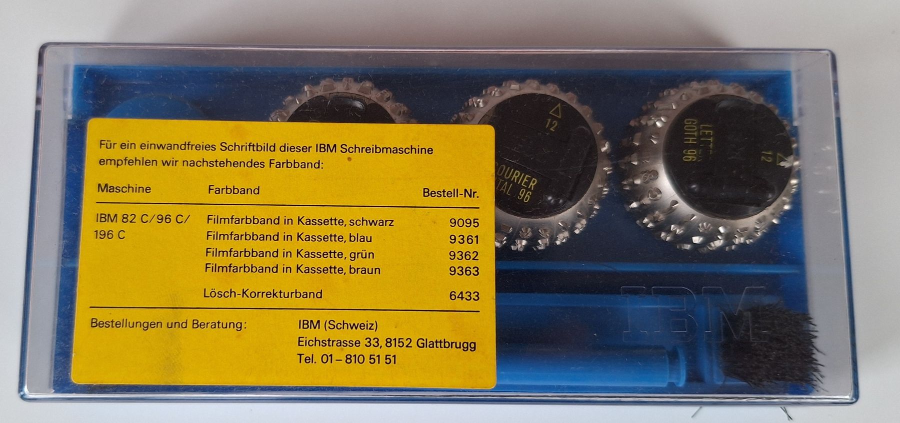 IBM Macchine da scrivere: IBM Kugelkopfschreibmaschine – Usato da Bern venduto da peacefully 2