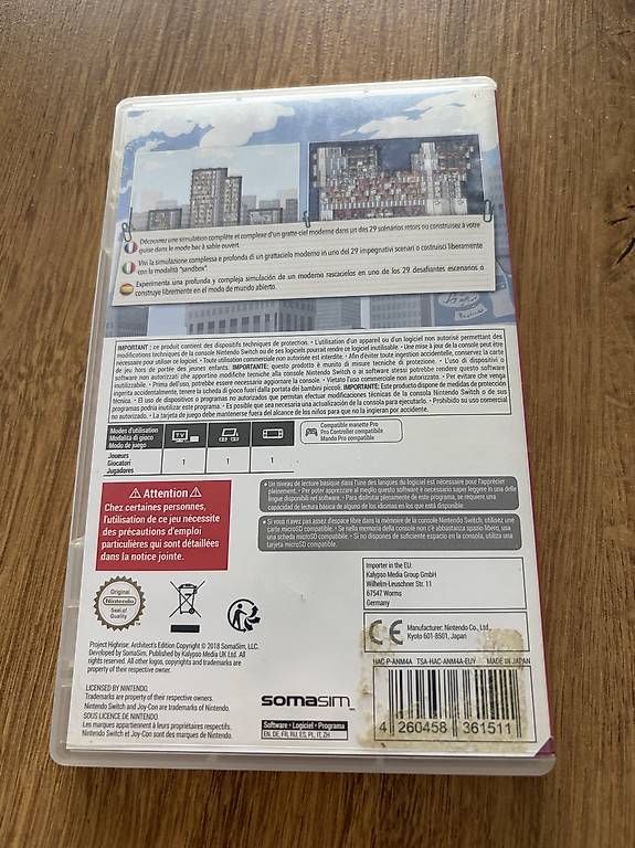 Nintendo Giochi: Nintendo Switch - Project Highrise – Usato da Glattpark(Opfikon) venduto da Beubeu44 1
