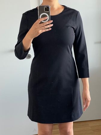 EMPORIO ARMANI cocktail dress navy blue size 44 (Italian)