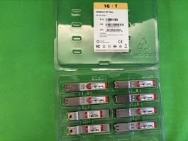 Lot  = 8x FS SFP Modul 1000BASE-T RJ45 100m