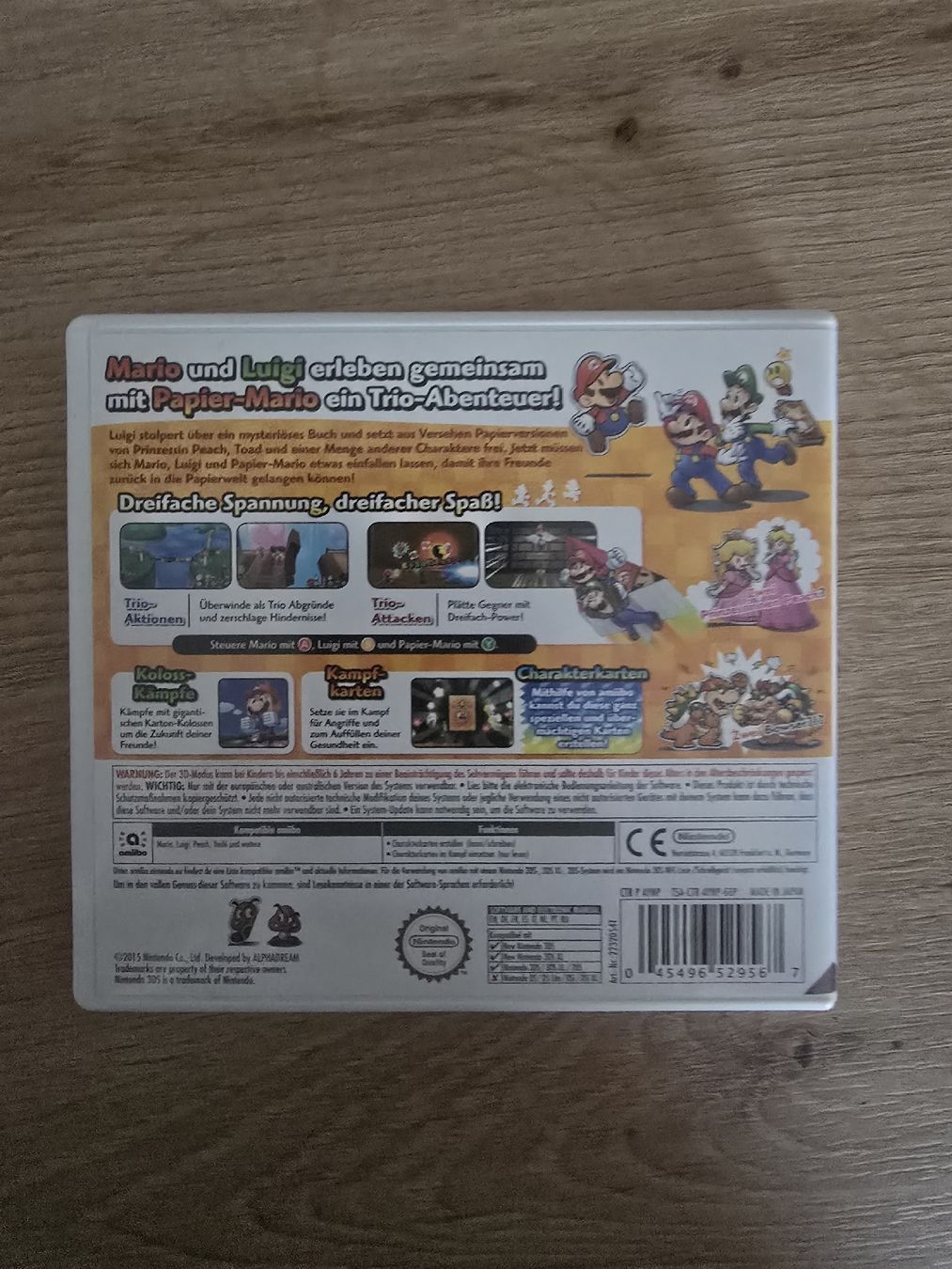 Nintendo Giochi: Mario & Luigi: Paper Jam Bros. - Nintendo 3DS  – Usato da Chur venduto da 1996hiphop 1