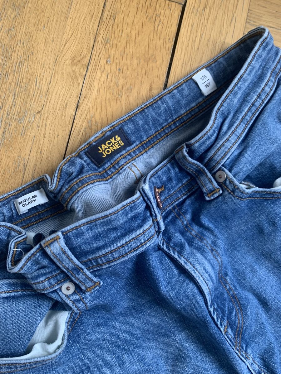 Jack & Jones Pantaloni: Jeans Jack & Jones Regular Clark Grösse 176  – Usato da Zürich venduto da ullika 1