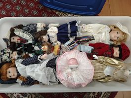 Konvolut Puppen The Promenade Collection und mehr