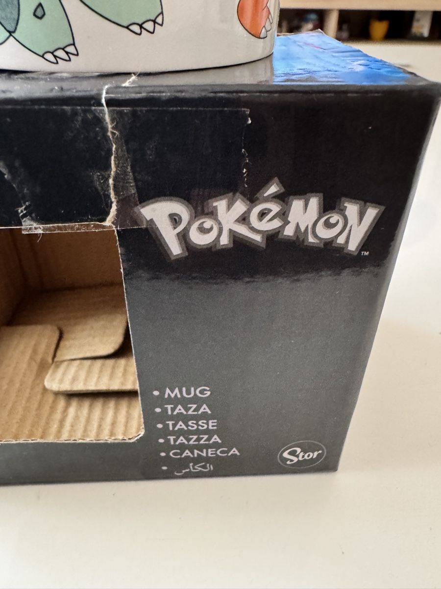 Tazze: Pokémon Tasse mit Bulbasaur, Charmander & Squirtle - – Nuovo e nell'imballaggio originale da Basel venduto da triniswiss68 2