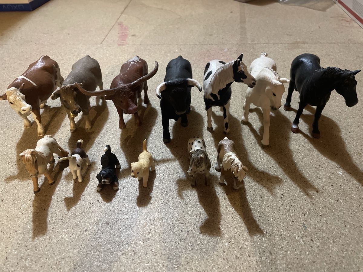 Schleich Spielzeuge: Schleichtier Set  – Gebraucht aus Niederhasli von nic_65cm