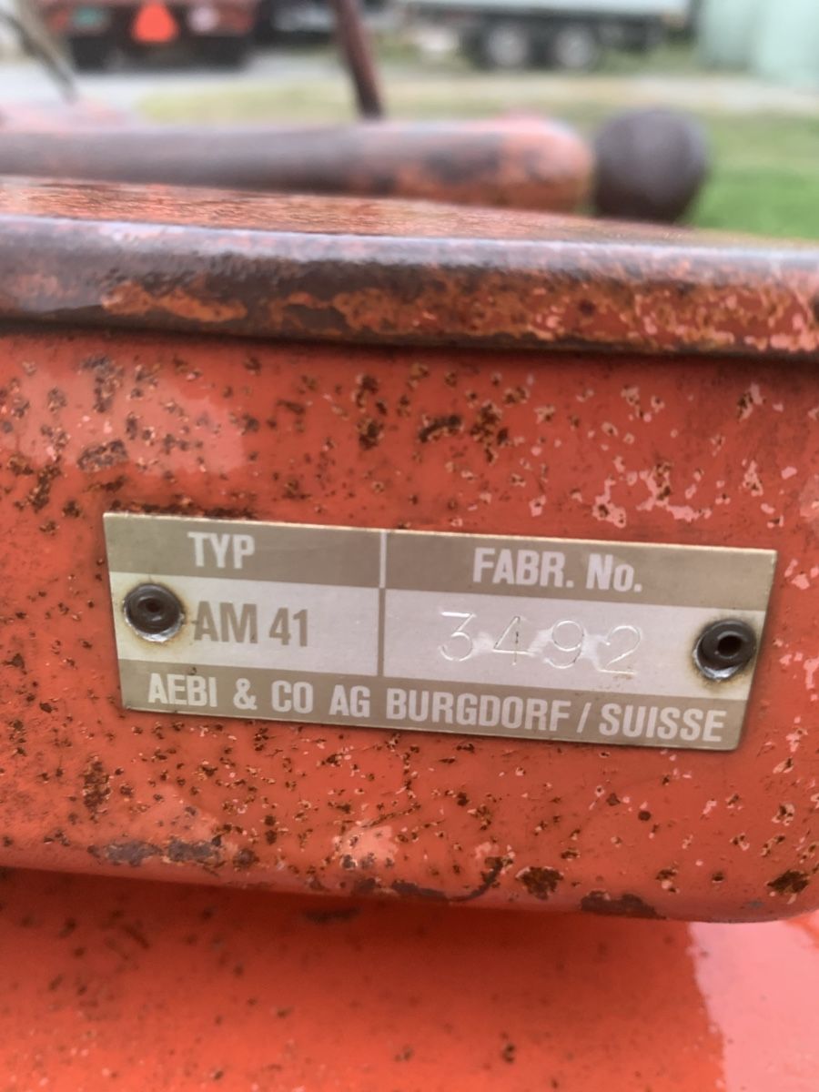 Aebi Alle Maschinen: Motormäher Aebi AM 41 – Gebraucht aus Romanshorn von Vredo1806 3