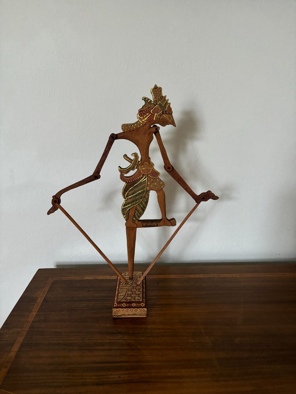 Figuren: Wayang Kulit Puppe aus Holz – Gebraucht aus Laufenburg von Heuguemperli111