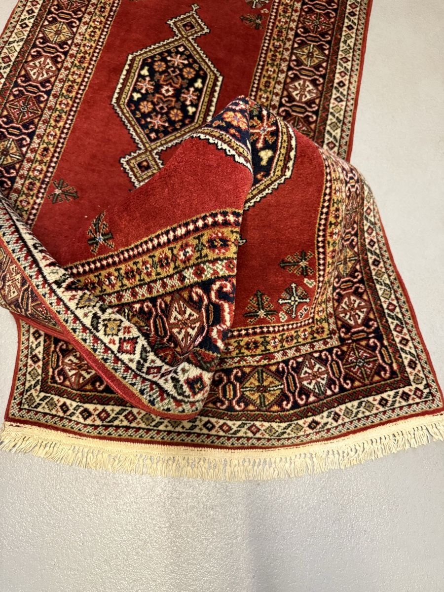 Tappeti: Roter Vintage Teppich, 92x257cm – Usato da Büron venduto da Filadefia-888