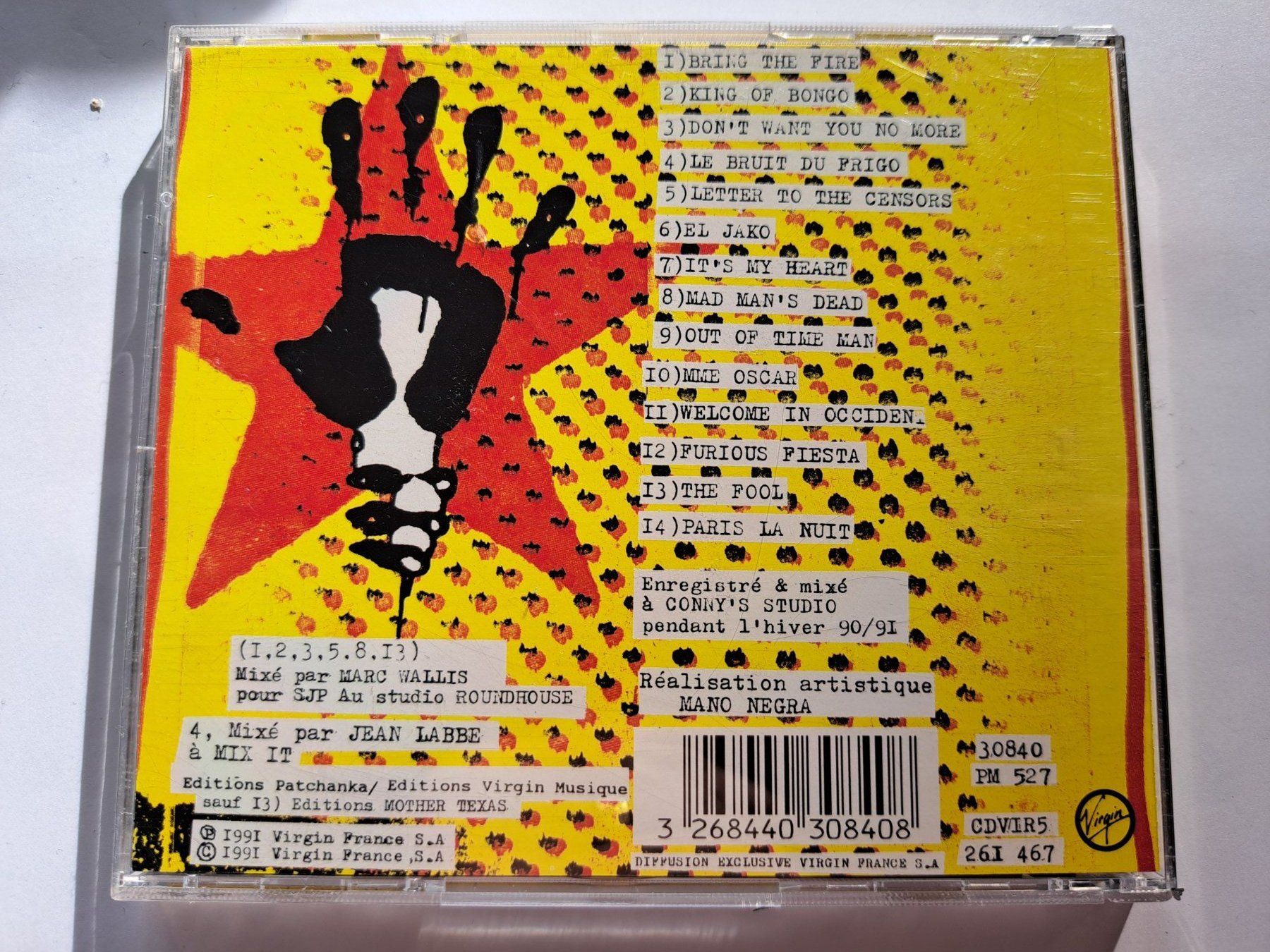 CDs: Cd Mano Negra - King of Bongo  – Gebraucht aus Pully von bro_n52j 1