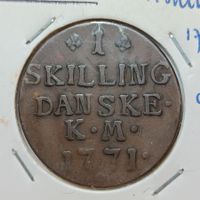 1 Skilling 1771 Dänemark