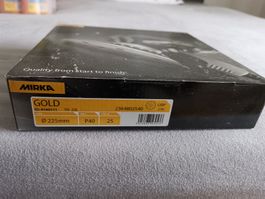 Schleifpapier-Scheiben MIRKA GOLD NEU