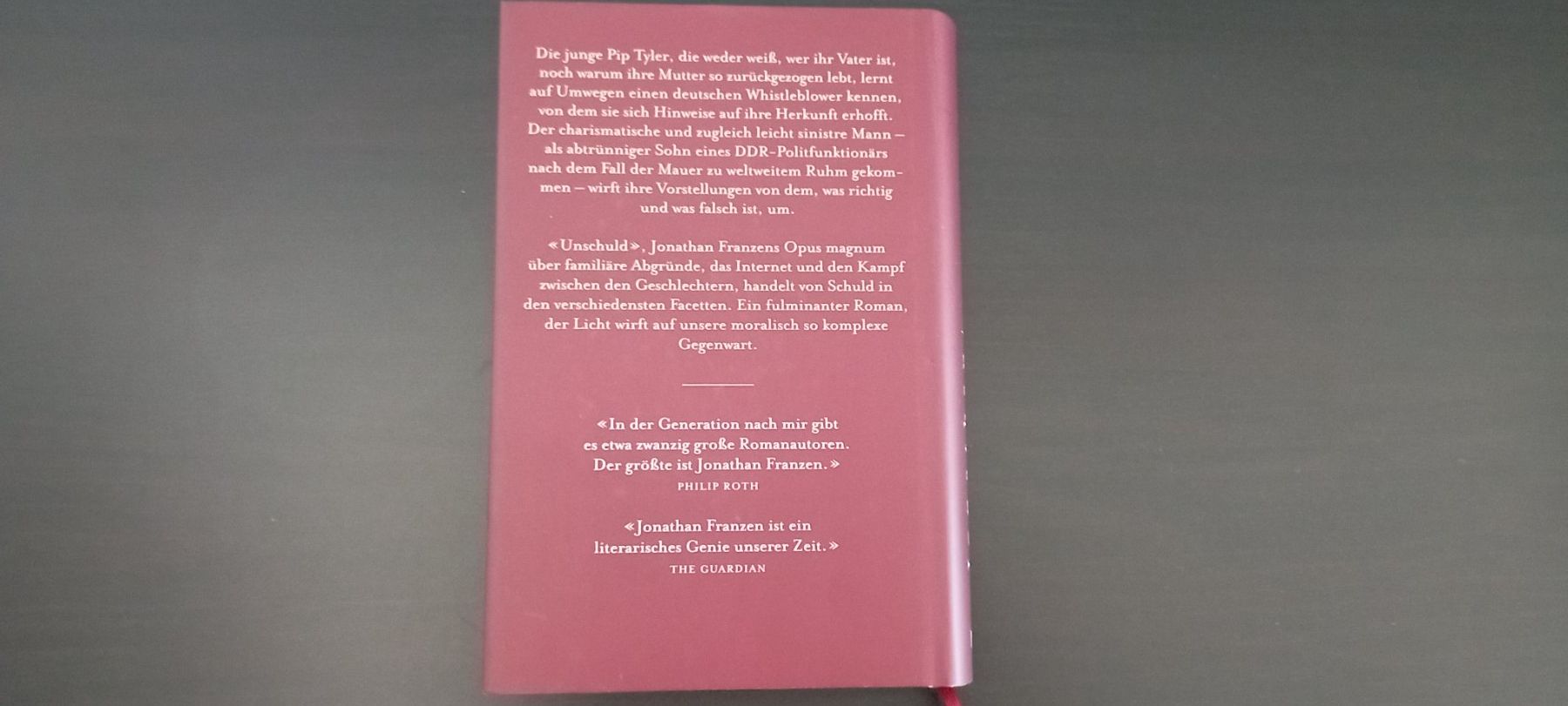 Libri: Jonathan Franzen - Unschuld – Usato da Allschwil venduto da pri_9lsr 1