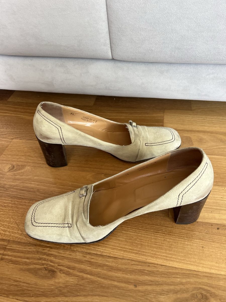 Bally Damenschuhe: Bally Pumps Wildleder Gr. 39 beige – Gebraucht aus Zürich von tsunrise122 3