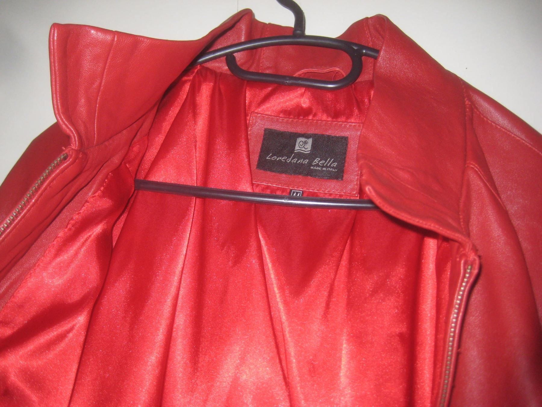 Giacche: LEDER  JACKE  ROT – Nuovo (secondo la descrizione) da Uster venduto da flocke1 3