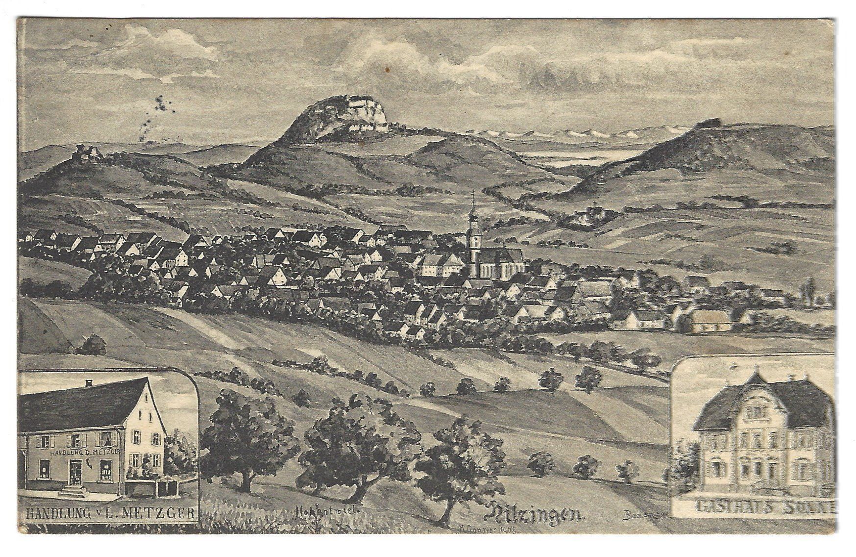 Cartoline postali: Hilzingen Konstanz Bodensee – Usato da Frauenfeld venduto da Astra13