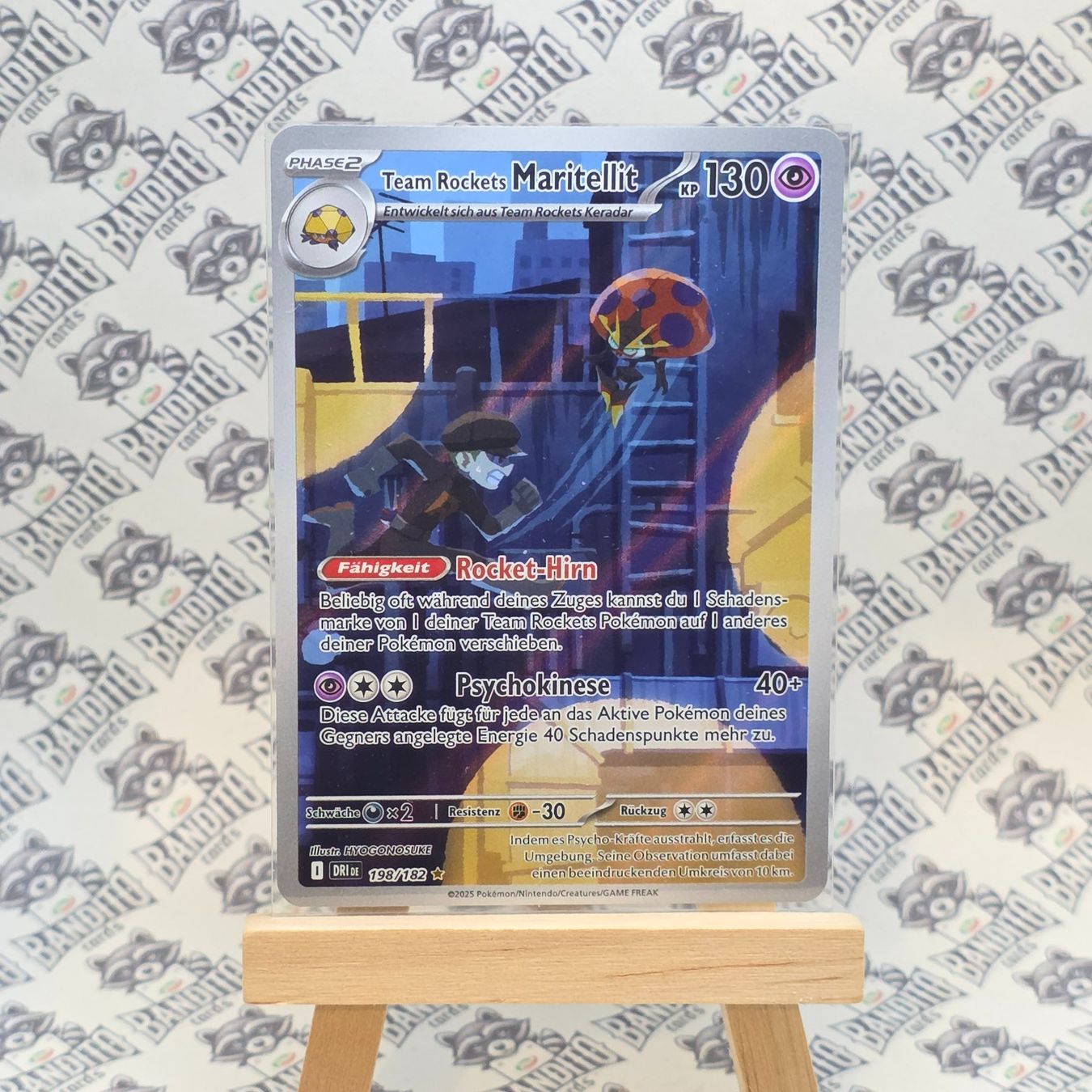 Pokémon Carte collezionabili: pokemon Team Rockets Maritellit DRI 198 DE – Usato da Schliern b. Köniz venduto da Banditocards-tcg