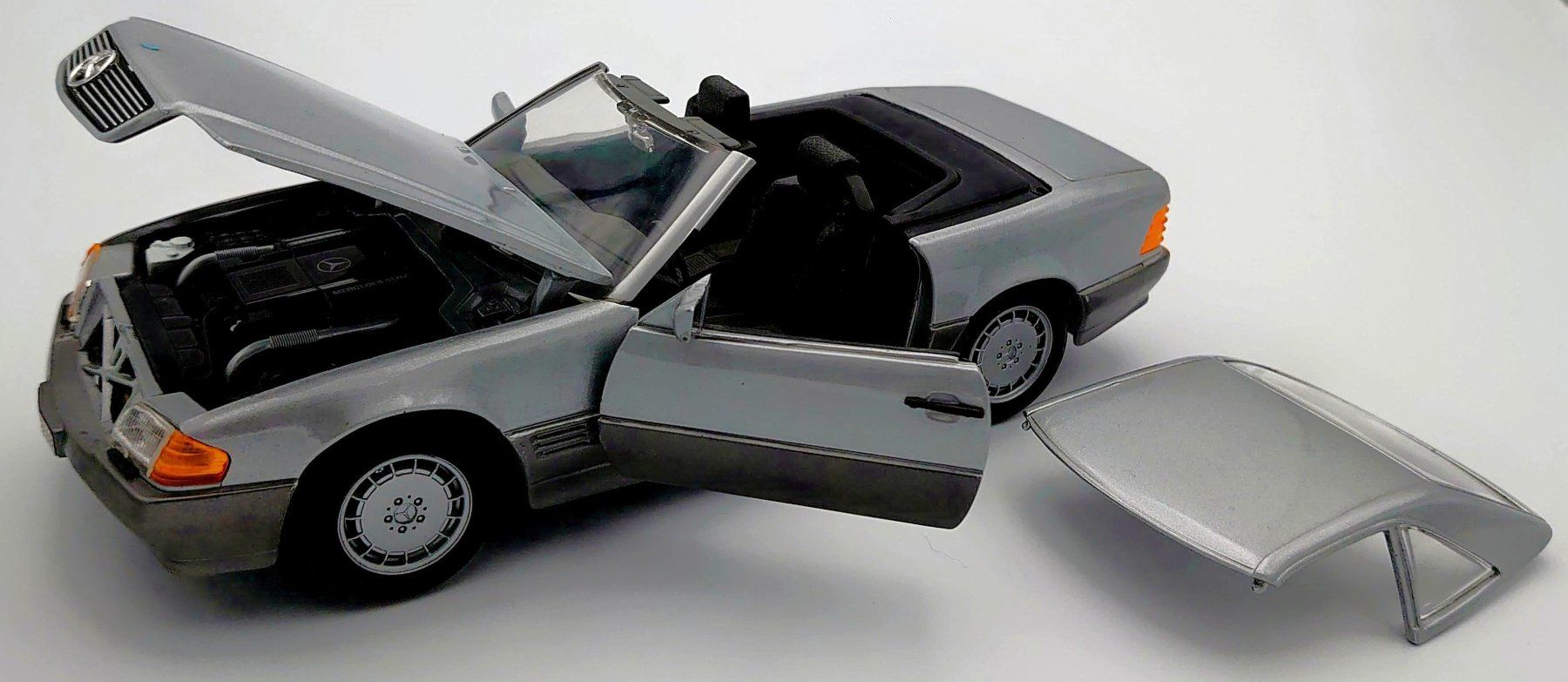 Revell Modellautos: Revell AG 1990 - Mercedes 500SL – Neu (gemäss Beschreibung) aus Biel/Bienne von TheShop4U 1