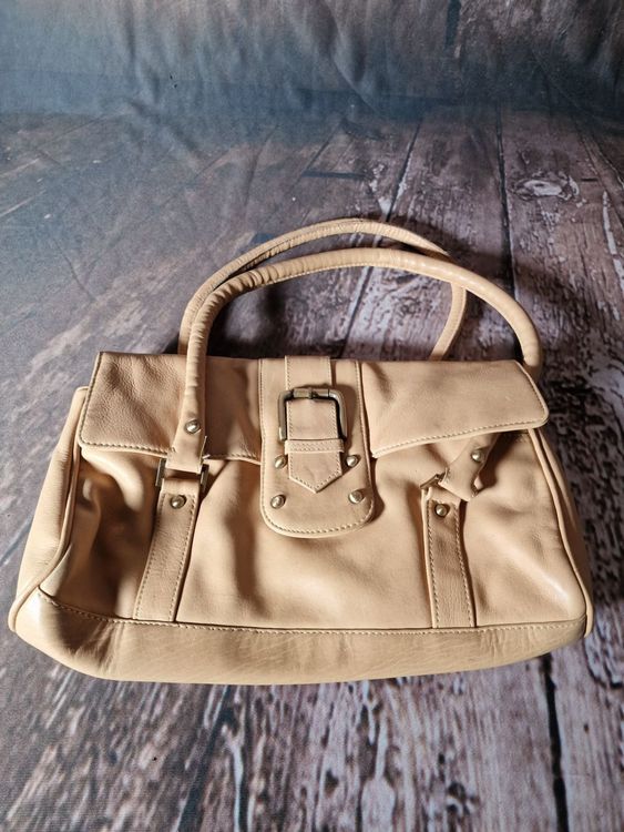 Echtleder Reisetasche Braun Vintage Fitnessstudio Wochenende �bernachtung Gepäck 336395346838