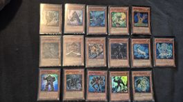 Yugioh - Diverse Super Rare Karten